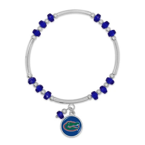 Florida Gators Ivy Stretch Bracelet Silver Jewelry Gift UF Cover