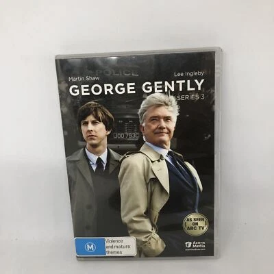 INSPECTOR GEORGE GENTLY Season 3 DVD Region 4 UK TV Show Very Good Condition - Image 1 of 4