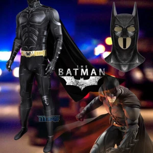 The Dark Knight Rises Batman Cosplay Kostüm Costume Bodysuit Zentai Tight Jump - Bild 1 von 14
