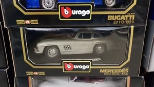 Auto in scala 1/18 Mercedes 300 SL marca Burago - Foto 1 di 6