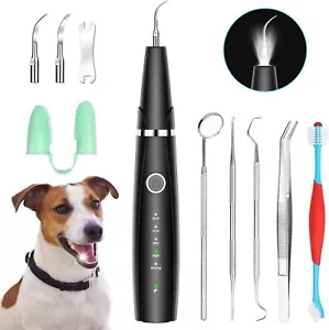 Ultrasonic Dog Teeth Cleaning Kit For Pet Teeth Cleaning, Dog Plaque Remover For - Picture 1 of 8