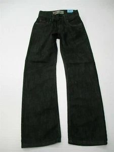 LEVI'S Jeans Youth Size 14 Slim Cotton 514 SLIM STRAIGHT Black - Picture 1 of 8