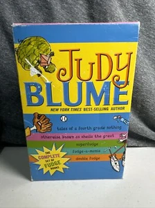 Judy Blume's Fudge Box Set - 5 PB Books with Box Slip Case - #1 Best Seller! - Picture 1 of 15