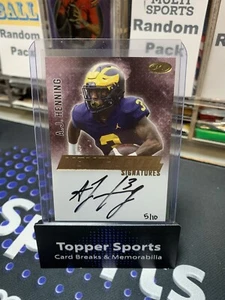 AJ HENNING 2023 SAGE Low Series Next Level Gold Auto /10 #NLS-AJH - Picture 1 of 2