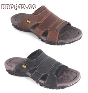 YWing LS080 Men's Genuine Leather Lightweight Comfortable Sandals - Picture 1 of 7