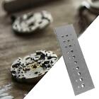 30 Holes Riveting Drilling Staking Punch Block Plate Watch Jewelry Repair Tool E