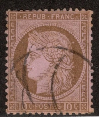 France Scott 60 Used - CV 12$ - Image 1 of 2