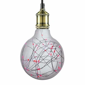 Sunlite 81184-SU LED G40 Globe String Light Bulb Decorative LightBulb Red 1 Pack - Picture 1 of 1