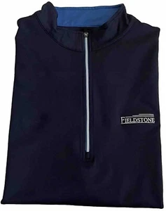 Footjoy FIELDSTONE GOLFSCHLÄGER marineblau Viertelreißverschluss MEDIUM Weste DELAWARE Herren - Bild 1 von 13