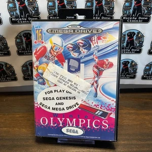 Juegos Olímpicos de Invierno (Sega Mega Drive, 1991) en caja - Completo en caja - Probado - Imagen 1 de 6