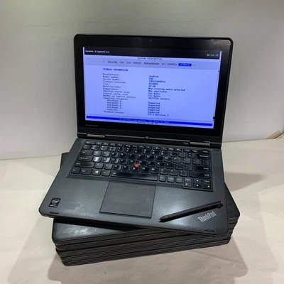 (Lot Of 6) Lenovo ThinkPad S1 Yoga i5-4300U 4GB RAM NO HDD NO OS - Image 1 of 4