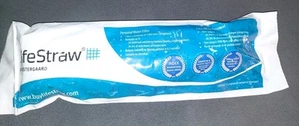LifeStraw Personal Water Filter for Hiking Camping Travel Emergency Vestergaard - Picture 1 of 2