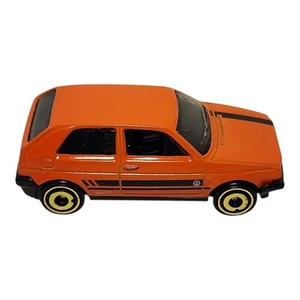 1989 Hotwheels Volkswagen Golf 1.64 Diecast Car Loose Orange - Picture 1 of 7