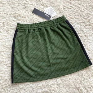 Ping Mesh Jacquard Skirt Khaki S Used with Lining - Picture 1 of 9