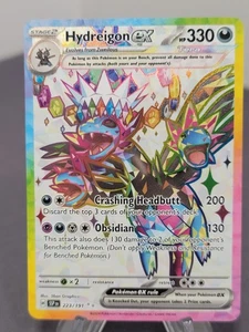 Hydreigon ex Full Art 223/191 Sv08: Surging Sparks Holo NM - Picture 1 of 2