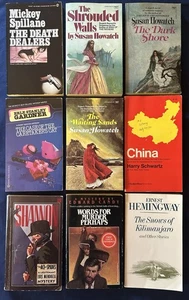 Vintage Pocket Book Lot Of Nine Books 1960s-1980s - Erle Stanley Gardner,...VG+ - Imagen 1 de 13