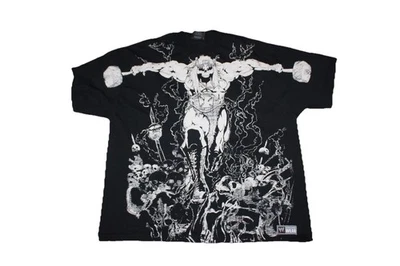 Camisa WWE Triple H Para Hombres 3XL 2008 Eversoris Destroyer Estampado Completo Negra Foto 1 de 4