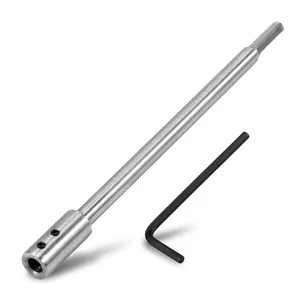 Extensión de broca Forstner para vástago redondo de 3/8 pulgadas, acero con alto contenido de carbono Wood6008 - Imagen 1 de 7