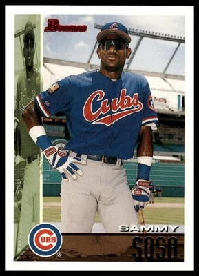 1995 Bowman #372 Sammy Sosa Chicago Cubs NM+ - Image 1 of 2