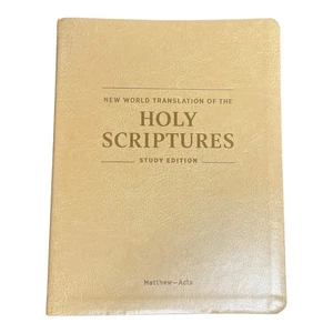 Neue Welt Übersetzung der Heiligen Schrift Studienausgabe Matthäus-Apostelgeschichte Leder - Bild 1 von 6