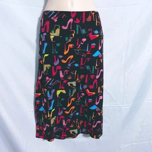 Lularoe Cute Shoe Skirt Size XL - Picture 1 of 3