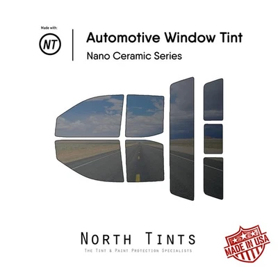 Tinte de ventana precortado nano cerámica Chevrolet Silverado 1500 2019-2026 4 puertas extendido Cabina Foto 1 de 4