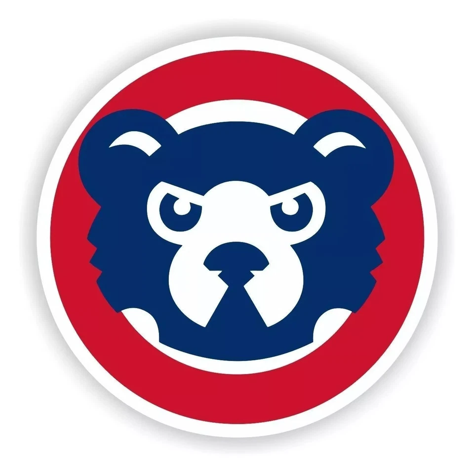 Calcomanía de vinilo con logotipo de Chicago Cubs pegatina para parachoques ventana de automóvil computadora portátil Foto 1 de 1