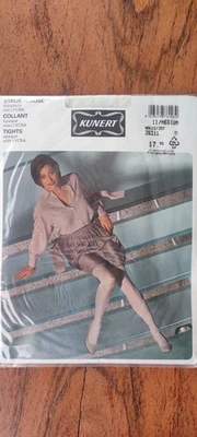 KUNERT Strumpfhose, eingestricktes Rautenmuster, Gr. M 42-44, Neu OVP  - Bild 1 von 4