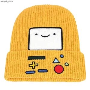 Gorro amarillo Adventure Time BMO personaje de dibujos animados - Nuevo - Imagen 1 de 2