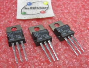 TIP32 SGS PNP Bipolar Power Transistor TO-220 - NOS Qty 3 - Picture 1 of 2