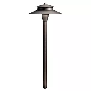 Kichler 8.5 in Missionary Style Path Light -T3 Bulb, LED, 12V - Picture 1 of 3