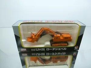 SHINSEI 29 HITACHI UH20 LOADER SHOVEL EXCAVATOR - VERY RARE -1:85- GOOD IN BOX - Imagen 1 de 7