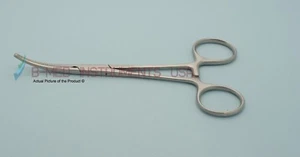 Fórceps 1x2 dientes curvos 5,5" arteria Kocher grado OR - Imagen 1 de 3