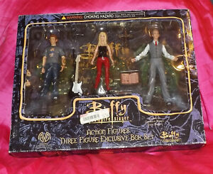 🌈 Buffy The Vampire Slayer Oz Giles 3 Action Figure Box Set Moore Collectibles