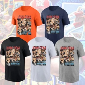 John Cena Homage Retro Classic Graphic Tee, John Cena You Can't See me T- Shirt - Picture 1 of 13
