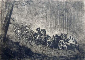 1866 Edwin Forbes GRABADO Original GUERRA CIVIL ESTADOUNIDENSE Virginia ARTE Estampado Raro - Imagen 1 de 12