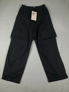 Carhartt Pants Mens Small Black Darper Work In Progess Baggy Retro Cargo Trouser - Picture 1 of 8