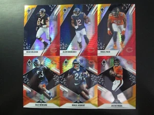 2021 Panini Phoenix mit RCs Chicago BEARS Team Set (6c) Justin Fields RC - Bild 1 von 1