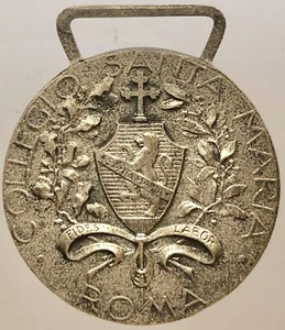 ROMA STORIA COLLEGIO SANTA MARIA MEDAGLIA PREMIO SCOLASTICO - SPORTIVO - Picture 1 of 2