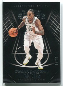2019-20 Panini Noir 48 DeMar DeRozan A 11/99 Association Edition