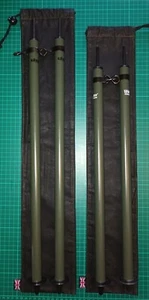 Bushcraft Wild Camping Basha Stangentasche aus gewachster Leinwand - Bild 1 von 3