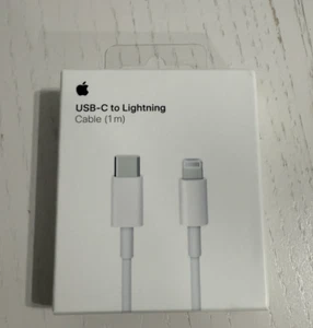 Apple USB-C to Lightning Cable 1M iPhone 14 13 12 11 X ORIGINAL MM0A3ZM/A - Zdjęcie 1 z 6