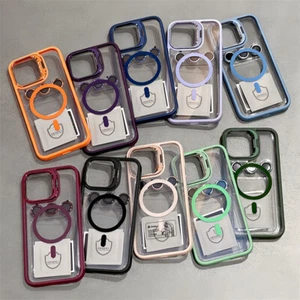 Shockproof Mag Safe Case + Camera Protector For iPhone 16 Pro Max 15 14 Plus 13 - Picture 1 of 34