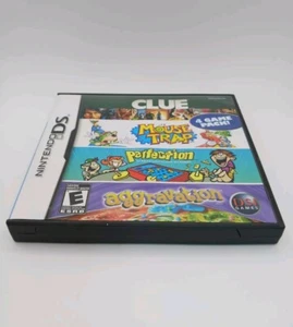 Clue/Mouse Trap/Perfection/Aggravation (Nintendo DS, 2007) CIB Complete  - Picture 1 of 4