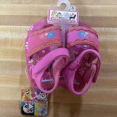 Sandalias Garanimals Rosa Floral Margarita Niñas Pequeñas Talla 5 NUEVAS Foto 1 de 4