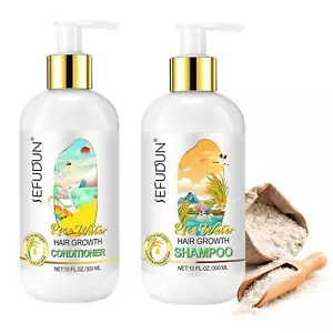 Champú y acondicionador de agua de arroz para el crecimiento del cabello champú y acondicionador con romero - Imagen 1 de 16