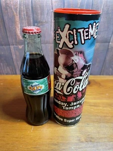 SUPER BOWL 35 Coca Cola, Coke Flasche, 28. Januar 2001 Tampa Fl. NOS Vintage - Bild 1 von 2