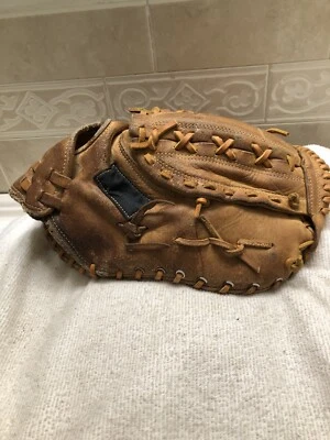 Nokona N60 Fully Broken In 13” Baseball Softball First Base Mitt Right Throw - Image 1 of 4