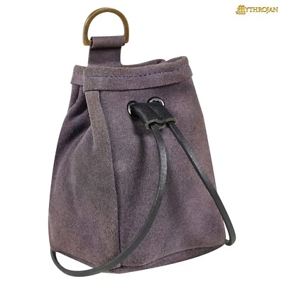 Bolsa de cinturón medieval con cordón Bolso de cintura Renacimiento Cosplay Disfraz Accesorio Foto 1 de 4