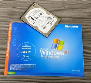 Windows XP PRO CD and Manual (new- sealed) -(Free delivery ) - Picture 1 of 1